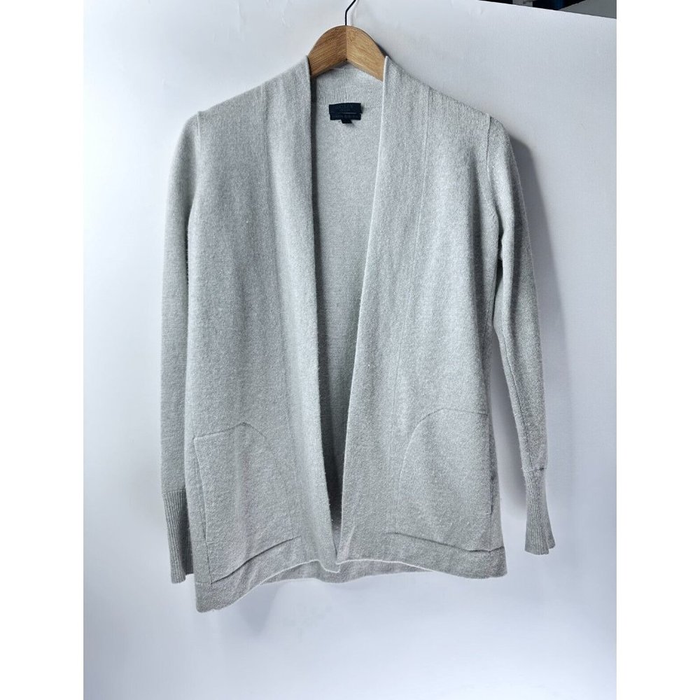 J.CREW COLLECTION Italian Cashmere Cardigan‎ Sweater XXS Front Pockets